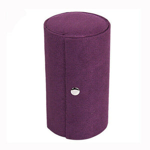 Open image in slideshow, Portable Jewelry Box 360° Rotating Necklace Bracelet Ring

